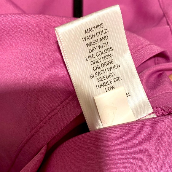 [Banana Republic] Women’s Pink V-Neck 3/4 Sleeve Blouse Size Small - Picture 12 of 12